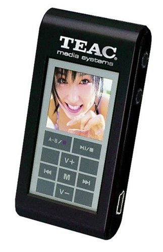 TV Ger&auml;te: Teac MP 350 Tragbarer MP3-Player 1 GB schwarz