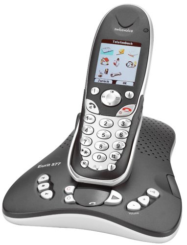 Festplatten: Swissvoice Eurit 577 schnurloses ISDN Telefon mit Anrufbeantworter