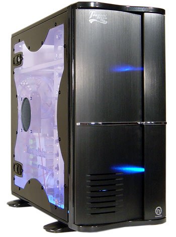 TV Ger&auml;te: Thermaltake Tsunami VA3000BWA Schwarz PC Geh�use Minitower 4 x 5.25 Schwarz
