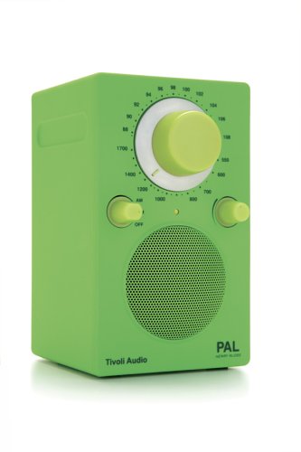 TV Ger&auml;te: Tivoli Model f-PAL Transistorradio lindgr�n
