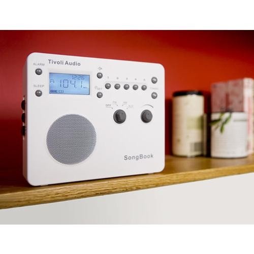 TV Ger&auml;te: Tivoli Model SongBook Kofferradio weiss