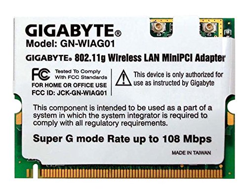 Handys ohne Vertrag: Gigabyte GN-WIAG01 MINI PCI Adapter Netzwerkkarte
