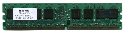 Digitalkameras: DDR2 1GB PC533 U(64Mx8) 16Chip CL4 takeMS