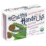Healthy Handfuls Organic Crocodile Cookies, Oatmeal Raisin, 1.5-Ounce Boxes (Pack of 12)