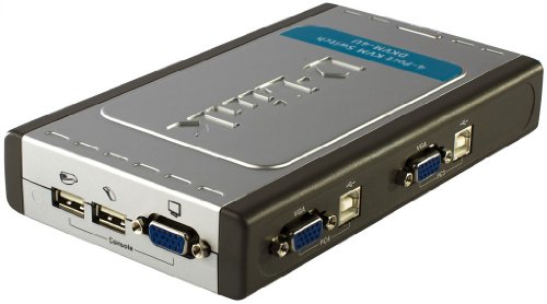 Zubeh&ouml;r: 4-Port USB KVM Switch Konsole