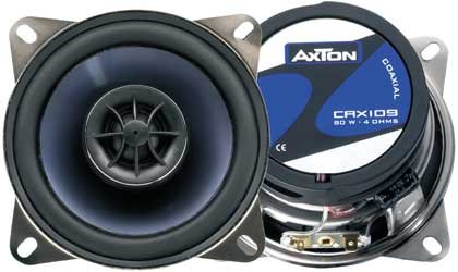 Elektronik und Foto: Axton CAX 109 Auto-Lautsprecher