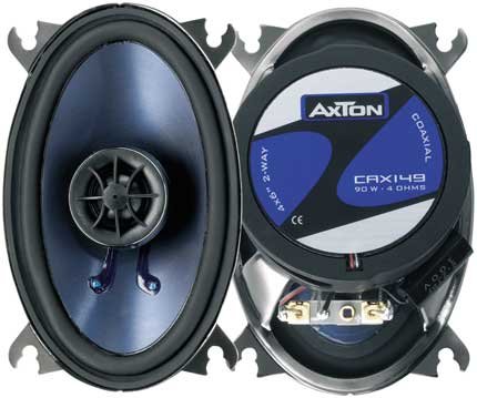 Elektronik und Foto: Axton CAX 149 Auto-Lautsprecher
