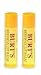 4 Pack Of Burt's Bees Beeswax Lip Balm Lip Gloss .15 oz Tube Burts Burt's Natural Beauty Cosmetics Skin Care Earth Friendly Make-Up