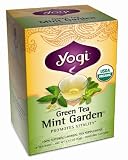 Yogi Tea Organic Green Tea Kyoto Mint, Tea Bags, 16-Count Boxes (Pack of 6)
