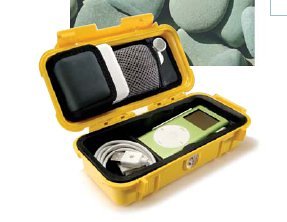 Projektoren: Pelican i1030 Transportbox f�r iPod mini/ 4 G./ 5 G. weiss