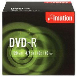 Digitalkameras: dvd-r 4,7gb 16x jc 10