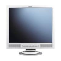 Rohlinge: Yakumo 17 Zoll TFT Monitor silber 17 XP DVI (8 Ms Reaktionszeit, Kontrast 500:1)
