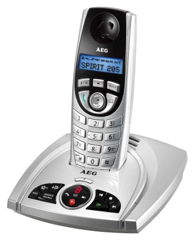 Elektronik und Foto: AEG/ITM Spirit 205 Telefon schnurlos digital 50 Nummern LCD 12/150 Stunden