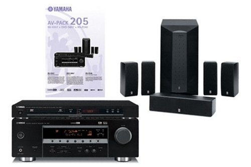 Rohlinge: Yamaha AV-PACK 205 (RX-V357/DVD-S657/NS-P240) Kompaktanlage schwarz
