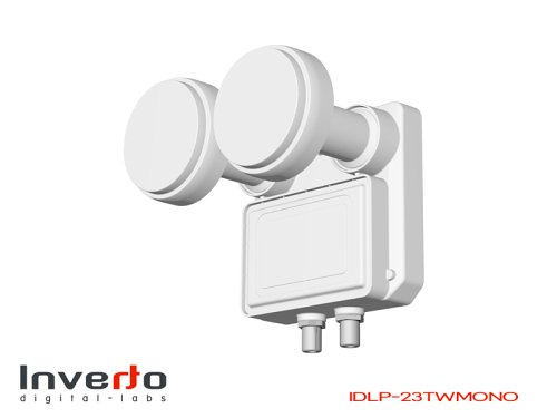 Navigationssysteme: Inverto PRO Universal Twin Monoblock LNB 0,2dB 23mm Feed