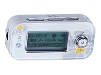 Lautsprecher: LG MF-FE 502 Flash Tragbarer MP3-Player 256 MB weiss