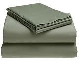 300-Thread-Count 100% Cotton Queen Sheet Set, Sage
