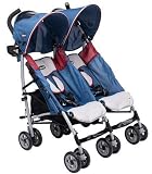Chicco Sydney C5 Premium Twin Stroller - Blue