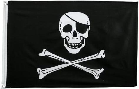 3' x 5' Pirate Jolly Roger Polyester Flag