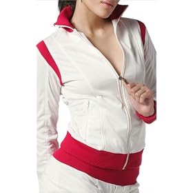 Detailed Stitch Athletic Jacket by Baby Phat by Baby Phat
