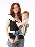 Ellaroo Mei Hip Baby Carrier - Blue Tulip/Khaki