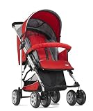 Zooper Waltz Red Flat Fold Stroller - Everyday Line