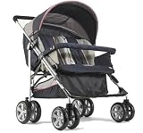 Zooper Tango Navy Side by Side Double Stroller - Everyday Line