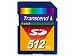 Vente de Livres.com : Transcend Carte Secure Digital (SD) - Carte Mémoire Flash - 512 Mo
