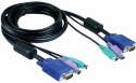 Kompaktanlagen: keyboard-video-mouse cable kit