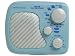 DRETEC AM/FM 防滴ラジオ フォンテ ブルー PR-305BL