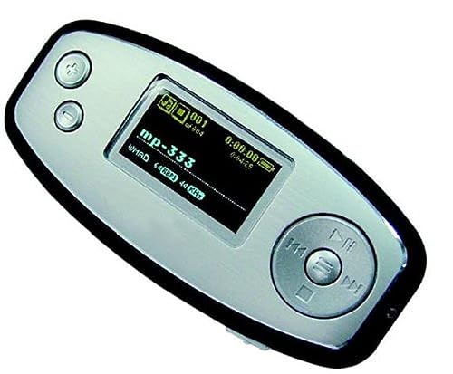 Kompaktanlagen: Karcher MP 333 Tragbarer MP3-Player 256 MB silber