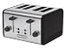 KitchenAid Onyx Black 4-Slice Metal Toaster