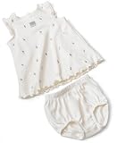 Carters Floral Dress Set - White/Pink: 3 Months