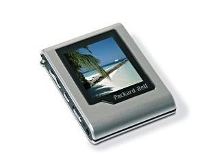NoteBook: NTP Packard Bell AudioStar Tragbarer MP3-Player 512 MB silber