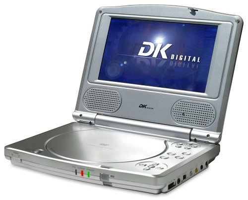 Digitalkameras: DK Digital DVP 700 DVD-Player silber-schwarz