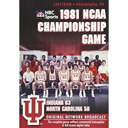 1981 NCAA Championship: Indiana Vs UNC