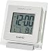 CASIO (カシオ) 目覚し時計 デジタル デスクトップクロック 温度表示 薄型 DQ-735-8JF