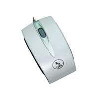 Elektronik und Foto: A-Four Tech MOP-59 weiss Maus optisch PS/2 + USB 3 Tasten 800 dpi + Tastenrad wei�