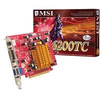 MP3 Player: MSI GF NX6200TC-TD128E 128MB DDR PCI-Express Grafikkarte, Retail