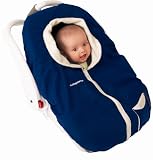 Kiddopotamus CozyUp Carrier Cover - Navy/ Ivory