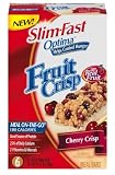 Slimfast Optima Meal Fruit Crisp Bar, Cherry (Six Boxes of 6 Bars (36 Bars))