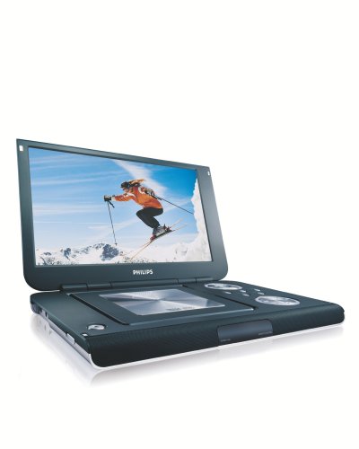 Projektoren: Philips PET 1002/00 Tragbarer DVD-Player mit 10-Zoll LCD-Monitor