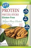 Kays Naturals Pretzel Sticks, Jalepeno Honey Mustard, 1.5-Ounce Bags (Pack of 12)