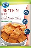 Kay`s Naturals Non-Gluten Protein Chips, Chili Nacho Cheese, 1.5-Ounce Bags (Pack of 12)