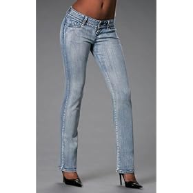 Fade Wash Denim Jean by Apple Bottoms by Apple Bottoms