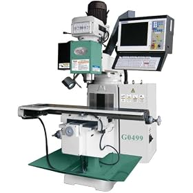 Grizzly G0499 10 in. X 54 in. 3-Axis CNC Milling Machine