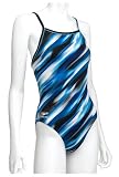 Speedo Womens Endurance Polyester SpectrumFlyback Racing Suit with Piping