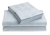 Touch of Paradise Palazzo 300-Thread-Count 100% Cotton Dobby King Sheet Set, Blue