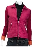 Lauren Hansen Womens Quilted Zip Front Jacket