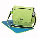 Silver Line Fling Baby Diaper Bag - Apple Green/Splash